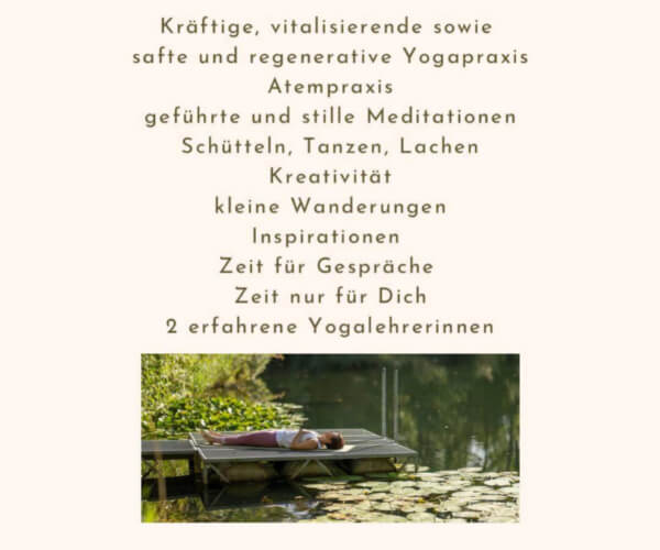 Yoga Retreat Angebot