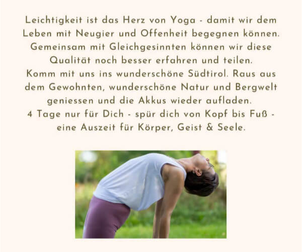 Yoga Retreat Detail